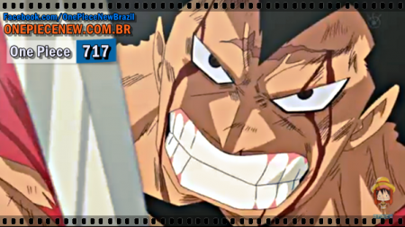 One Piece 717 - Trueno bastardo! O ataque furioso de Kyros!!